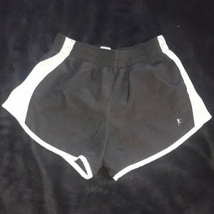 shorts, size large 10/12, worn only a few times, a couple snags in the waist.